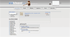 Desktop Screenshot of priklepni.cz